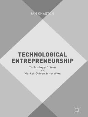 cover image of Technological Entrepreneurship